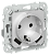 Розетка 1-м 16А С/У З/К со шторками+USB A+А 3,1А Б/К Алюминий FLITE