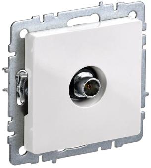 Розетка TV антенна С/У оконечная Белый Brite