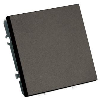 Выключатель 1-кл 10А С/У Антрацит Эмили