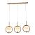 Подвесной светильник Caprice A4182SP-3BR Arte lamp