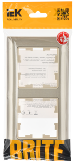 Рамка 2-я Бежевый/Шампунь Brite