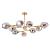 Люстра на штанге A7759PL-9PB Arte Lamp