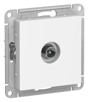 Розетка TV антенна С/У проходная Лотос AtlasDesign