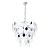 Подвесная люстра Rosabella A4067LM-11CC Arte Lamp
