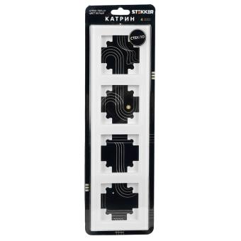 Рамка 4-я стекло Белый Катрин