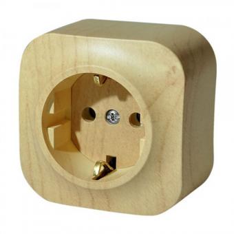 Розетка с/з Сосна Legrand Quteo