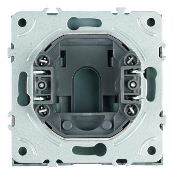 Вывод кабеля С/У Платиново-серый Эмили