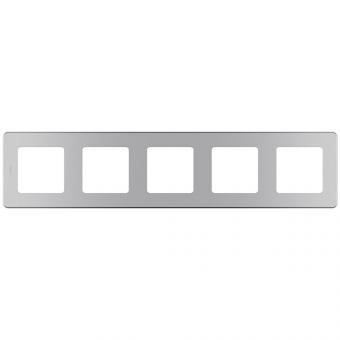 Рамка 5 постов Алюминий Legrand INSPIRIA