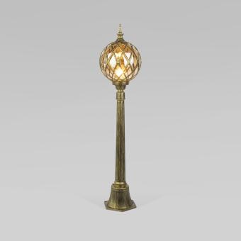 Ландшафтный светильник Sirius F черное золото Elektrostandard