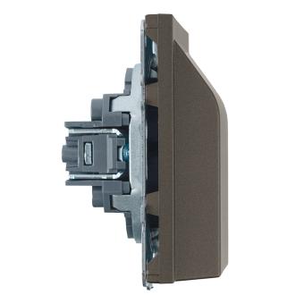 Вывод кабеля С/У Антрацит Эмили