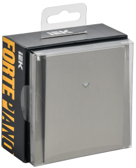 Выключатель карточный 30А С/У Металл никель Forte&Piano