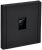 Розетка RJ45 кат.5Е С/У Металл Черный Forte&Piano