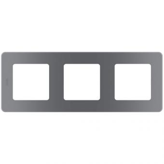 Рамка 3 поста Дымчатый Legrand INSPIRIA