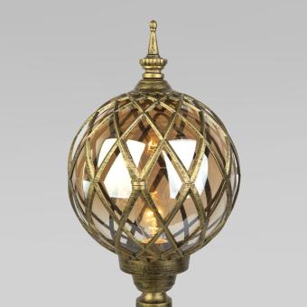 Ландшафтный светильник Sirius F черное золото Elektrostandard