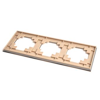 Рамка 3-я стекло Золото Катрин