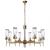 Подвесная люстра 4505/17 LM-8 Divinare