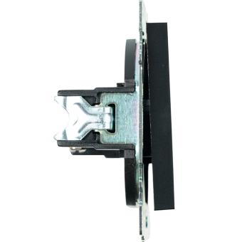 Розетка TV антенна С/У Черный Катрин