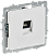 Розетка RJ45 кат.6 С/У Арктический Белый Brite
