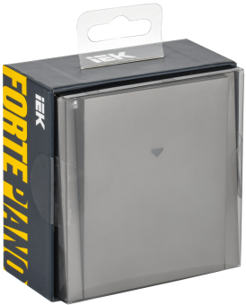 Выключатель карточный 30А С/У Сталь Forte&Piano