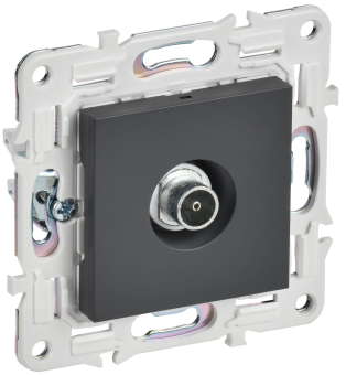 Розетка TV антенна С/У оконечная Титан Skandy