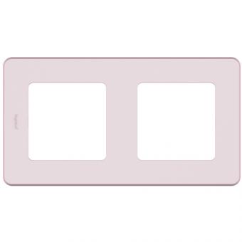 Рамка 2 поста Розовый Legrand INSPIRIA
