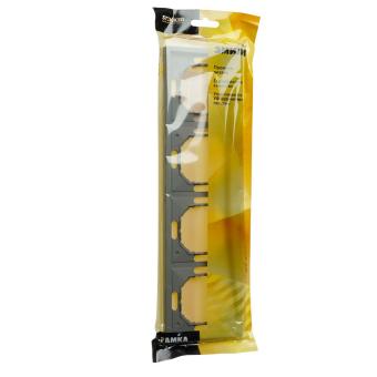 Рамка 4-я Платиново-серый Эмили