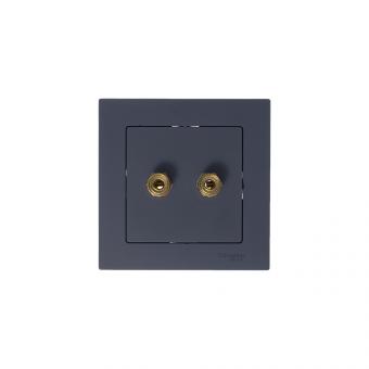 Розетка Аудио С/У Грифель AtlasDesign