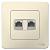 Розетка RJ45 кат.5Е С/У Молочный Blanca