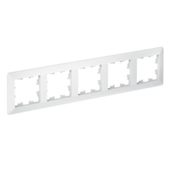 Рамка 5-я, Лотос/дымчатый белый AtlasDesign Air Systeme Electric