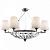 Подвесная люстра Pantheon H021PL-06CH Maytoni