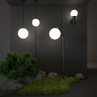 Парковый светильник Sfera F 35158/F черный Elektrostandard