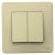Выключатель 2-кл 10А С/У Бежевый Blanca