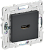 Розетка HDMI С/У Графит Skandy